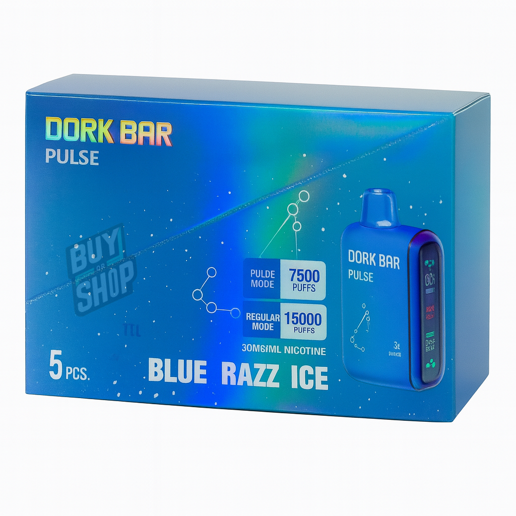 What Is A Dork Bar Vape Dork Bar 15K Blue Razz Ice 5-Pack – BUY OR