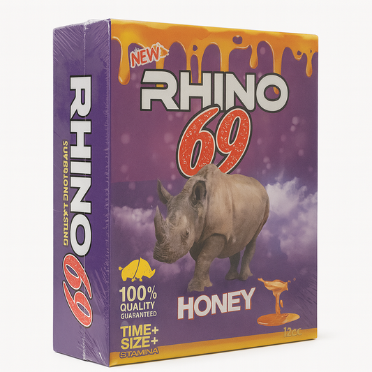 Rhino 69 - Male Honey 12-Pack