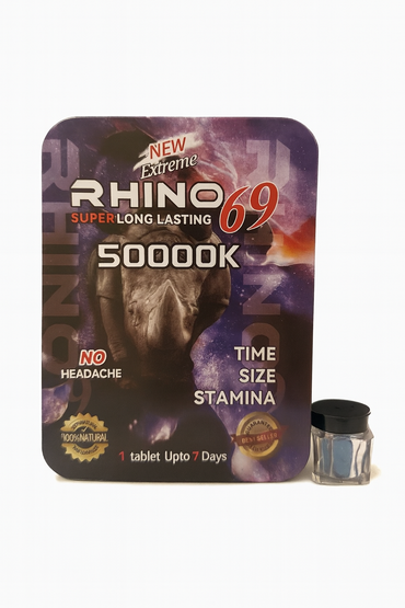 Rhino 69 - Extreme 50000K Tablets 18-Pack
