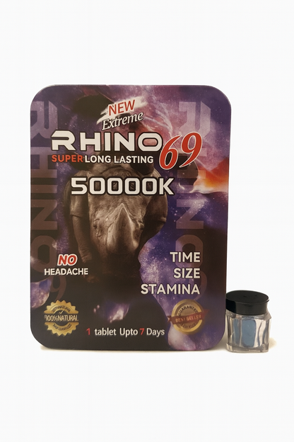 Rhino 69 - Extreme 50000K Tablets 18-Pack