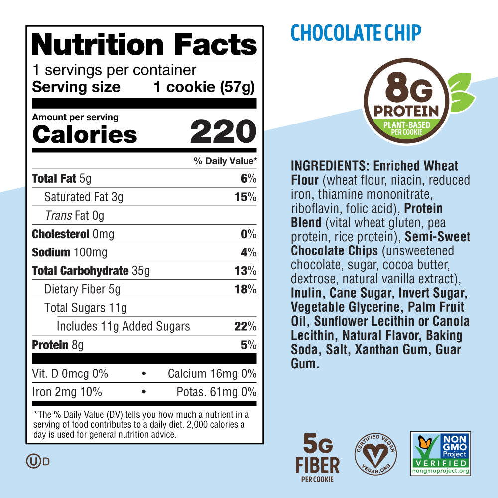 Lenny & Larry's - Chocolate Chip 12-Pack
