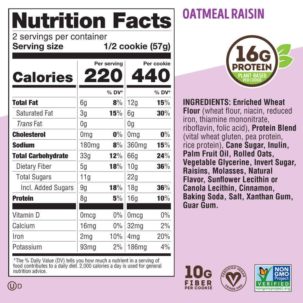 Lenny & Larry's - Oatmeal Raisin 12-Pack
