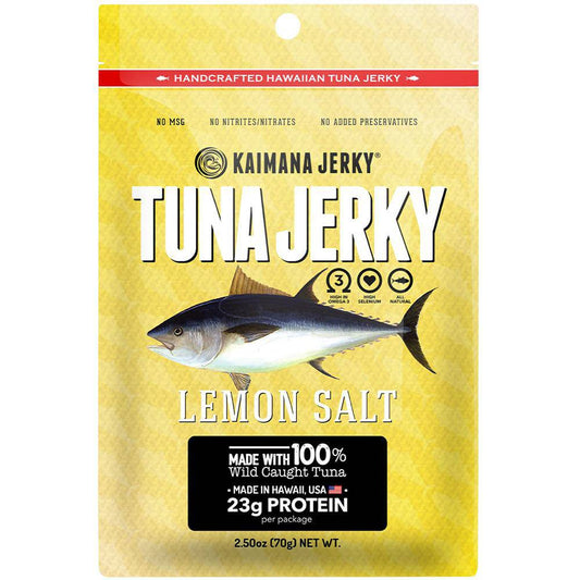 Kaimana - Lemon Salt Ahi Tuna Jerky