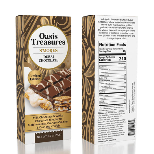 Oasis Treasure - Dubai Chocolate Bar S'mores