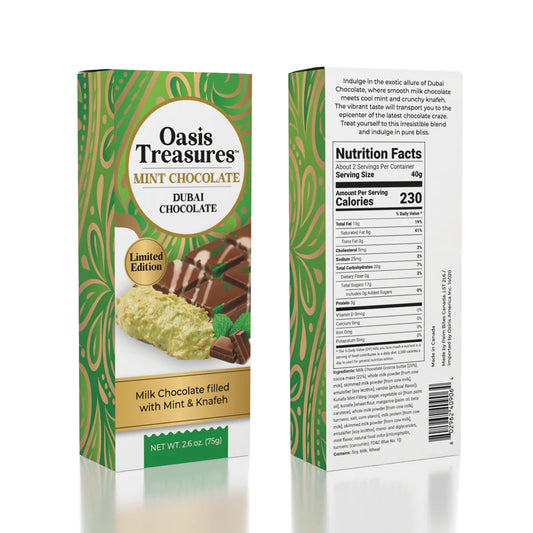 Oasis Treasure - Dubai Chocolate Bar Mint (Limited Edition)