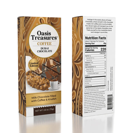 Oasis Treasure - Dubai Chocolate Bar Arabica Coffee (Limited Edition)