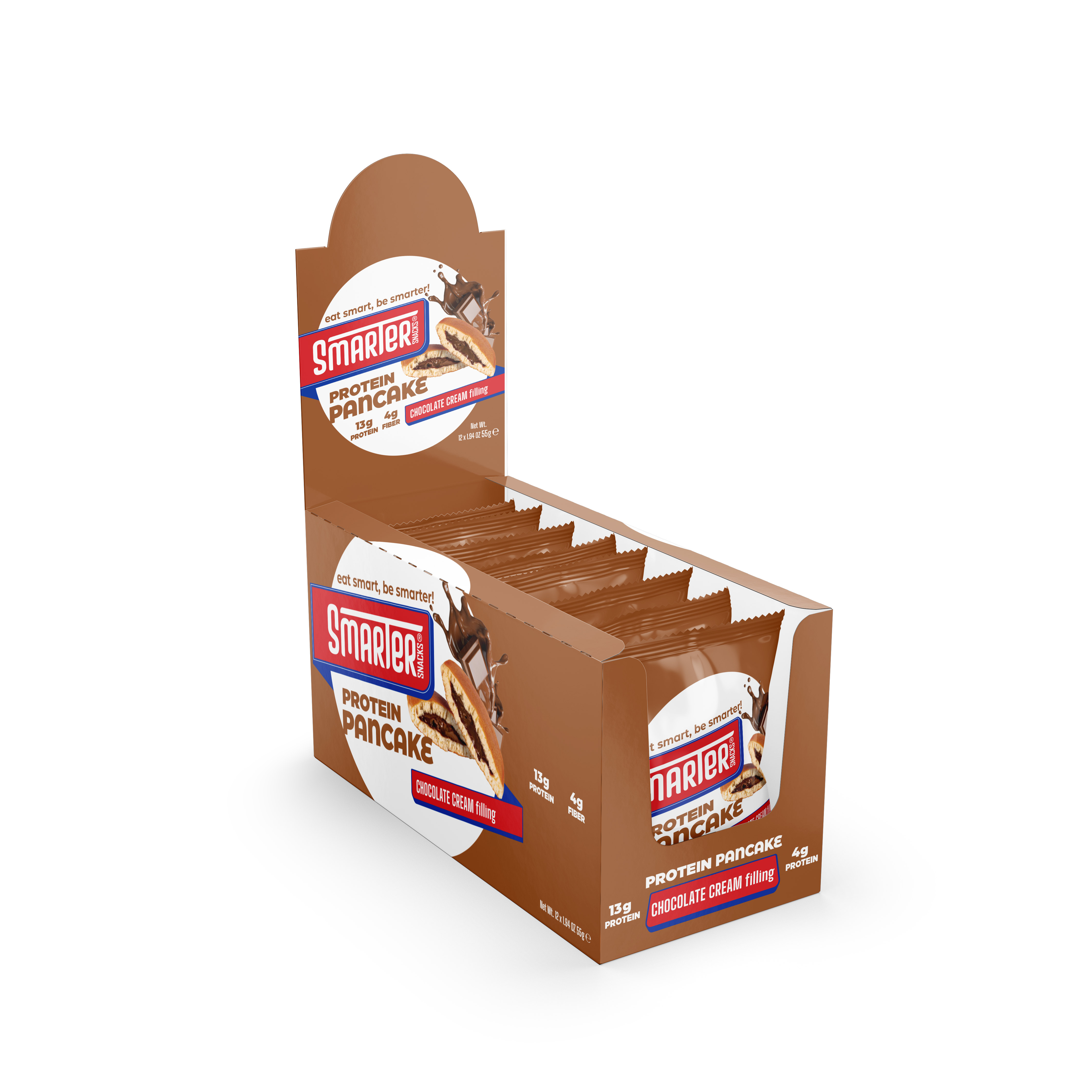 Smarter Snacks Protein Pancake Chocolate Cream Filling Pack
