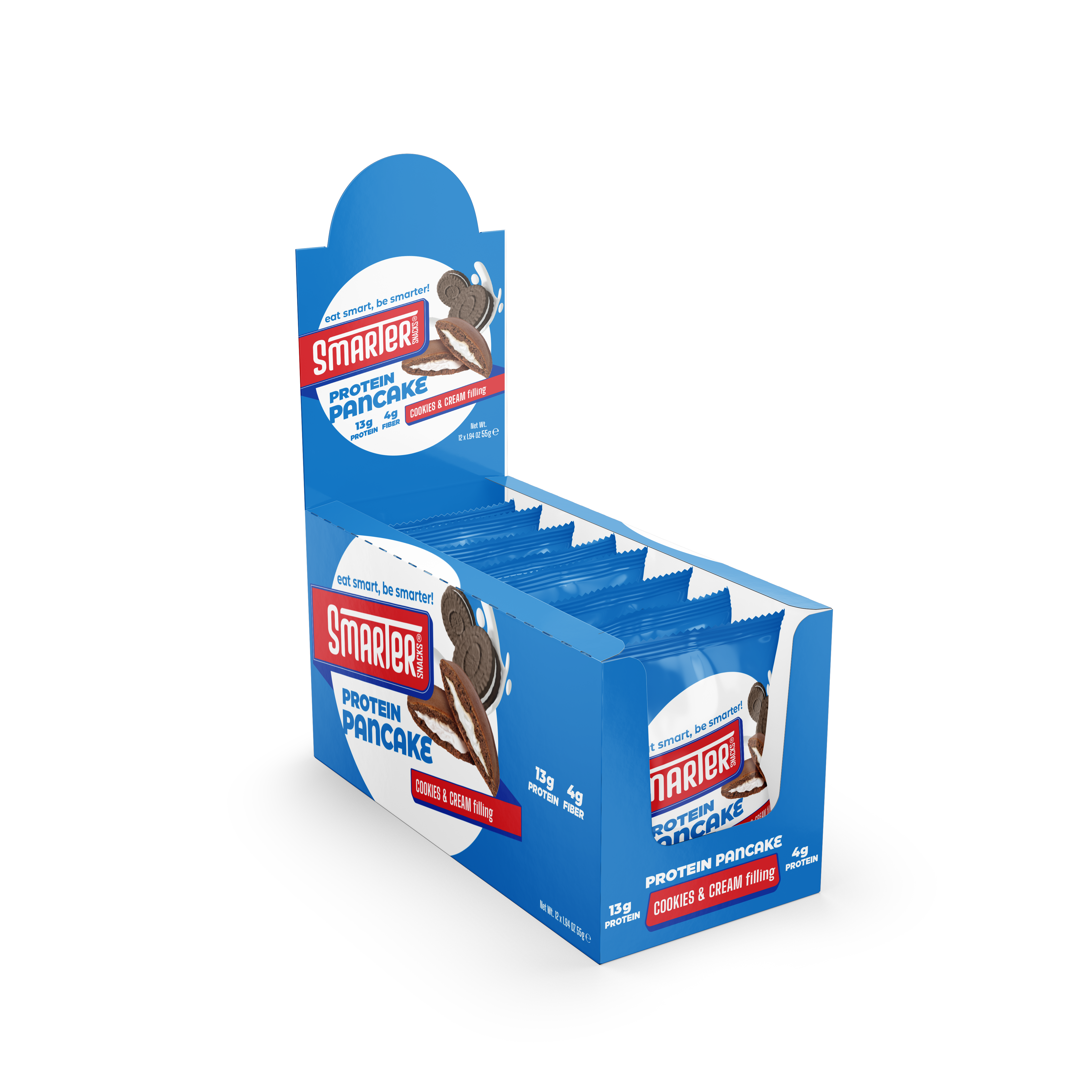 Smarter Snacks Protein Pancake Cookies & Cream Filling Pack