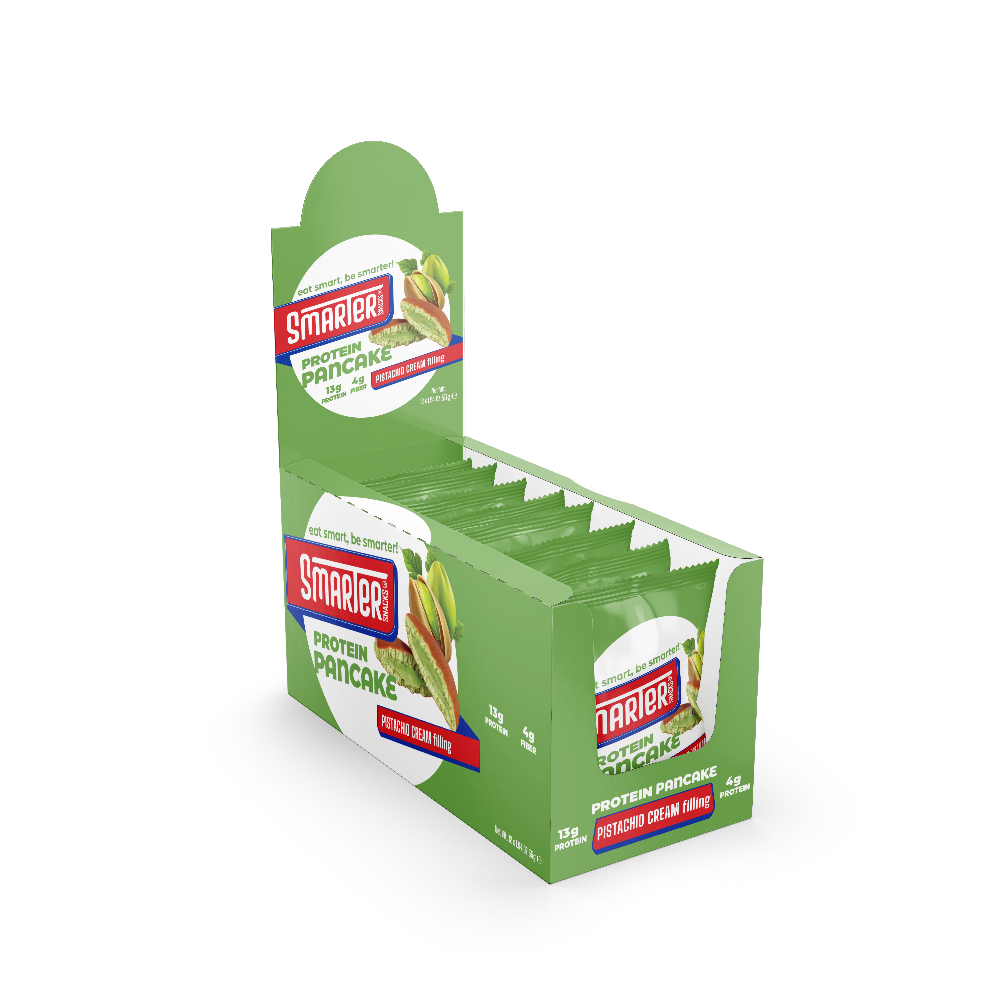 Smarter Snacks Protein Pancake Pistachio Cream Filling Pack