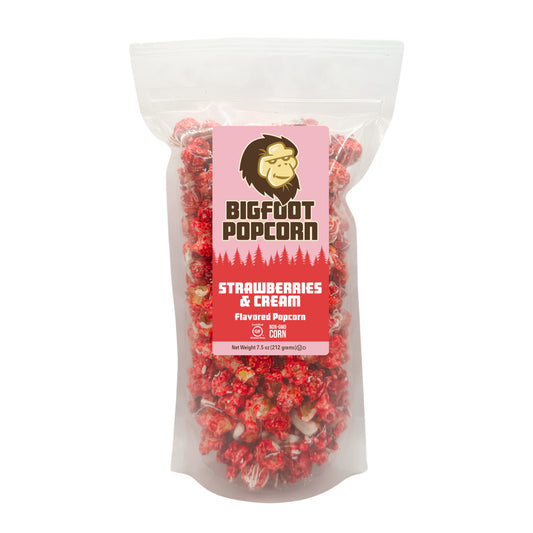 Bigfoot Popcorn - Strawberries & Cream