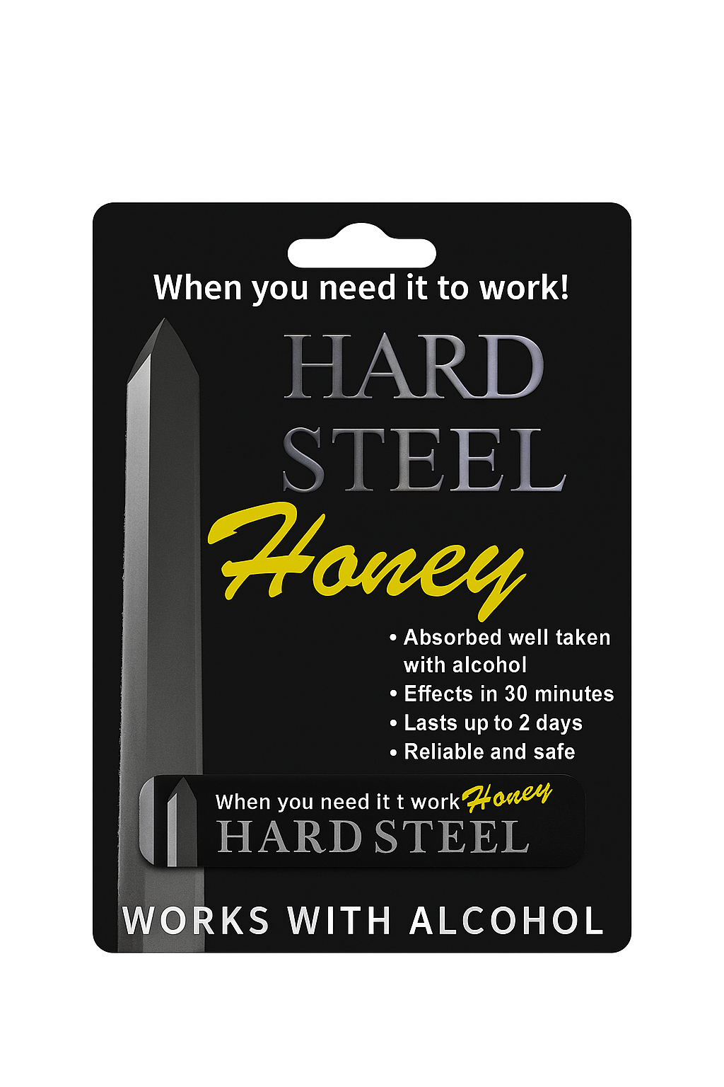 Hard Steel - Male Honey