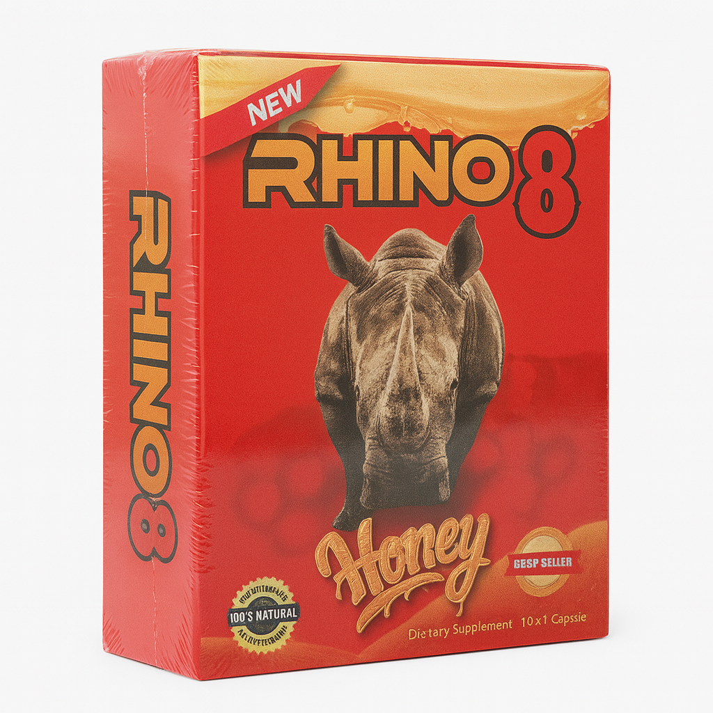 Rhino 8 - Male Honey 12-Pack