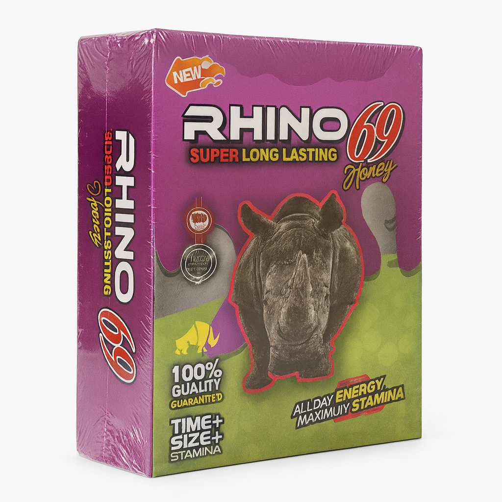 Rhino 69 - Male Honey 12-Pack