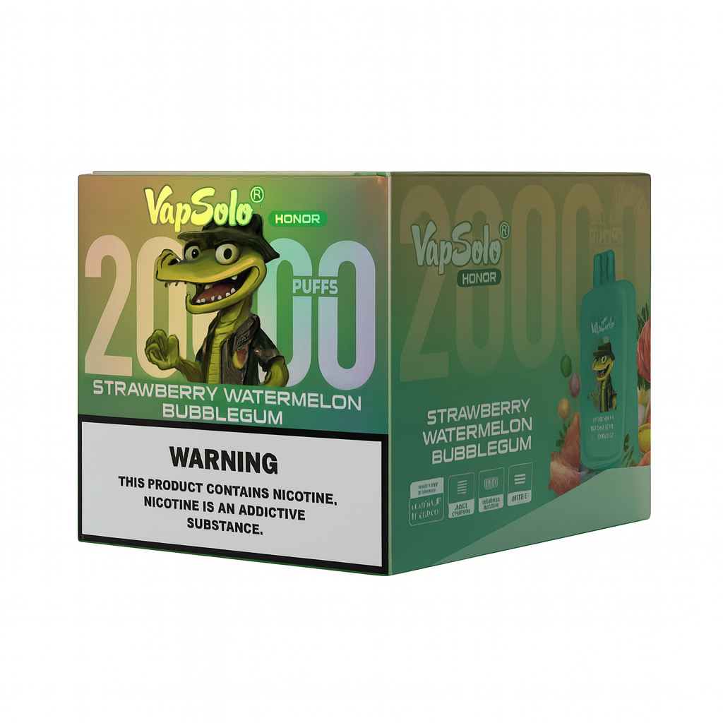 VapSolo Honor - Strawberry Watermelon Bubblegum 20K