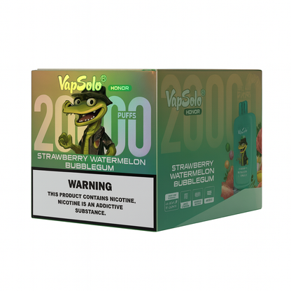 VapSolo Honor - Strawberry Watermelon Bubblegum 20K