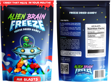 Alien Brain Freeze - Freeze Dried Air Blasts