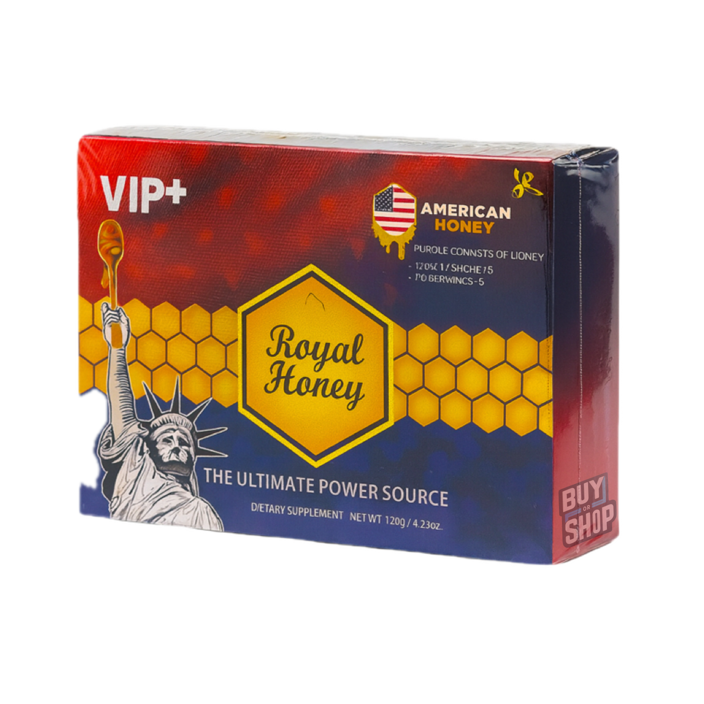 American Royal Honey VIP Sweet Coconut Honey 12 Pack