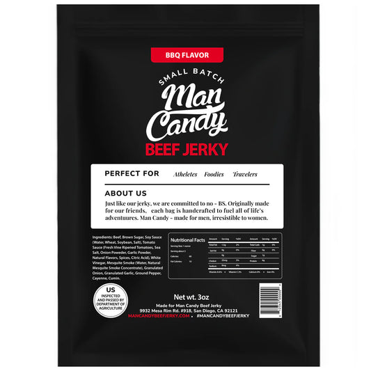 Man Candy - BBQ Beef Jerky