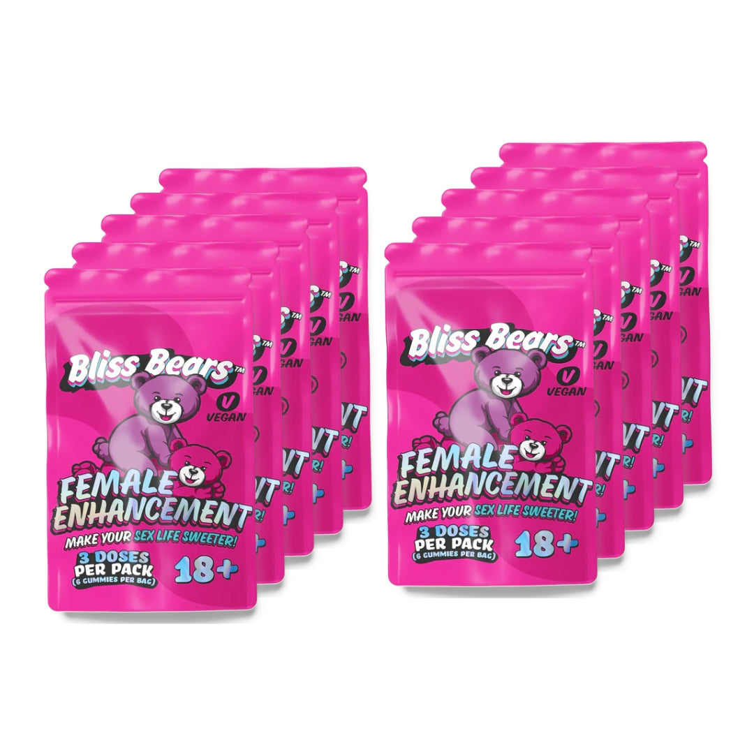 Boner Bliss Bears - Female Enhancement Gummies