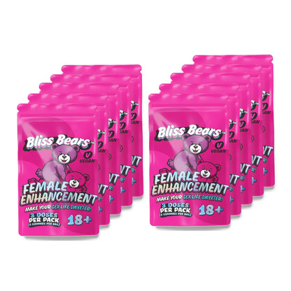 Boner Bliss Bears - Female Enhancement Gummies