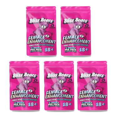 Boner Bliss Bears - Female Enhancement Gummies