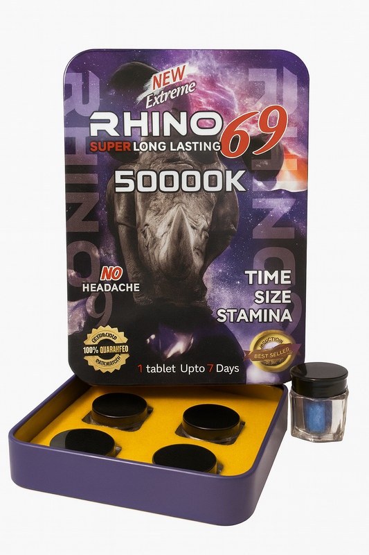 Rhino 69 - Extreme 50000K Tablets 18-Pack