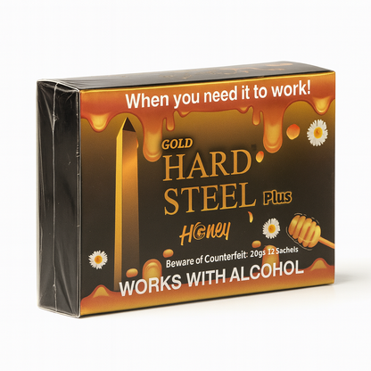Hard Steel Plus - Gold Honey 12-Pack