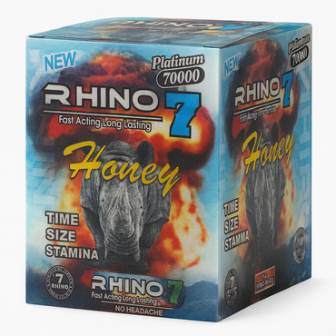 Rhino 7 - Platinum 70000 Male Honey