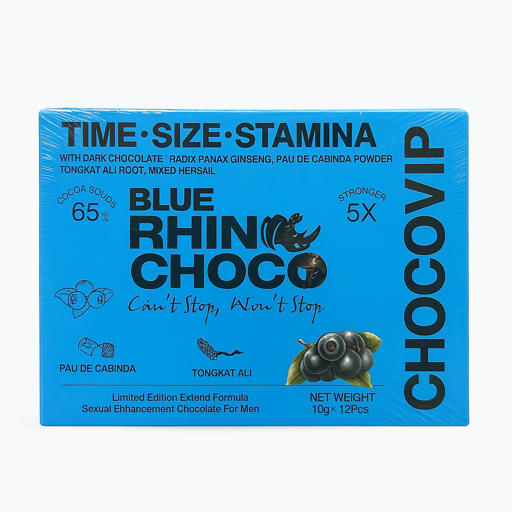 Rhino - Blueberry Choco VIP Male Enhancement 12-Pack