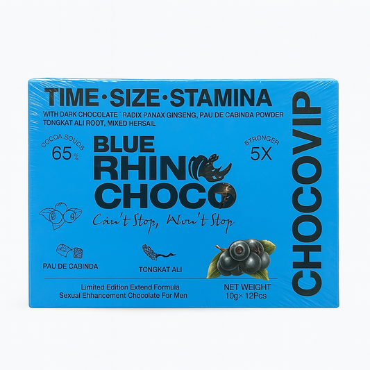 Rhino - Blueberry Choco VIP Male Enhancement 12-Pack
