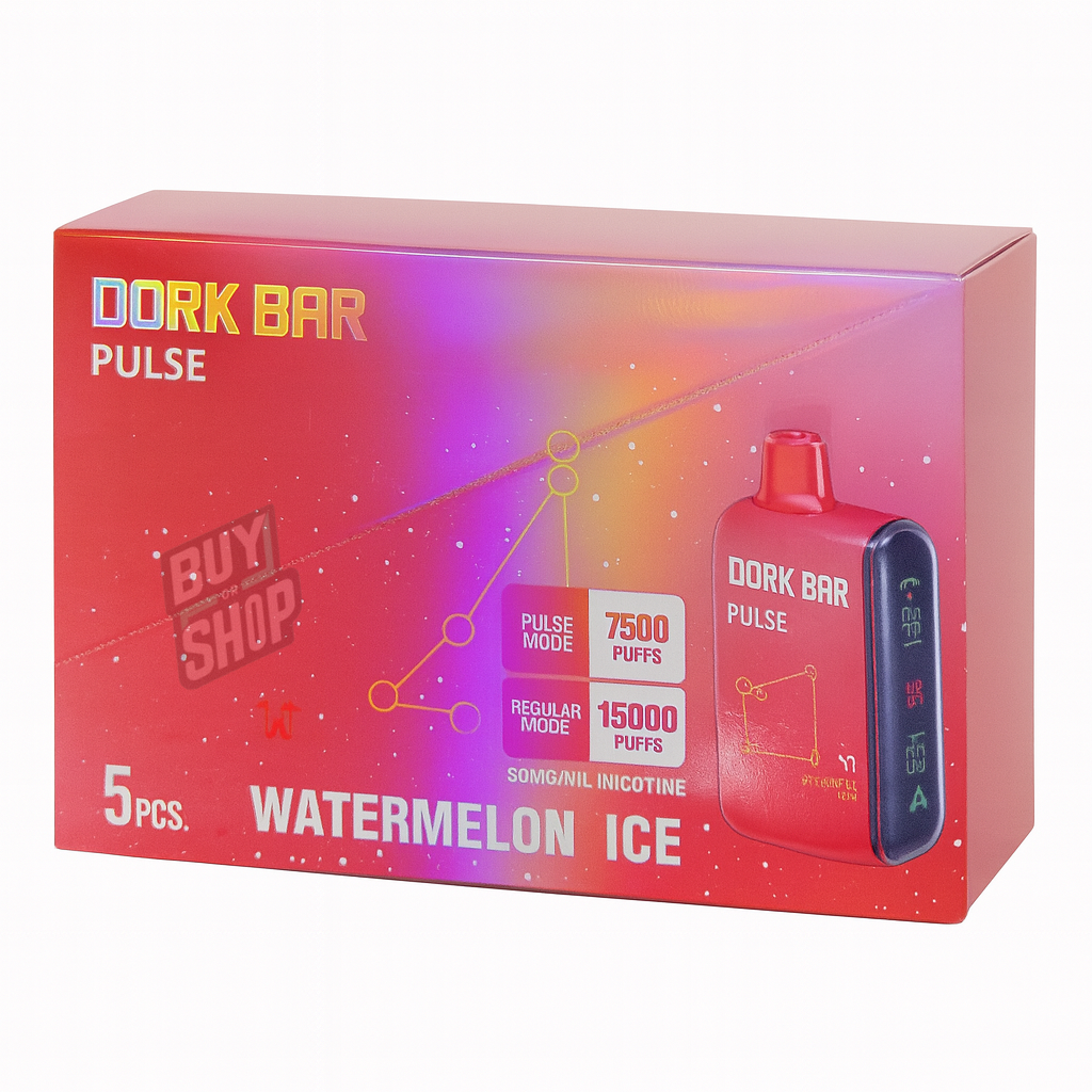 Dork Bar 15K Watermelon Ice 5-Pack
