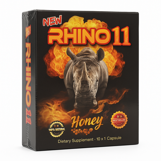 Rhino 11 - Male Honey 12-Pack