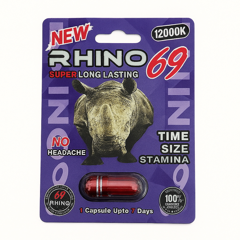 Rhino 69 - 12000K Male Capsule