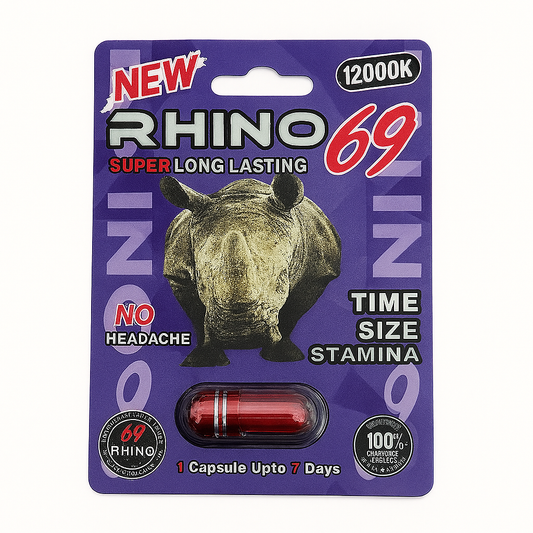 Rhino 69 - 12000K Male Capsule