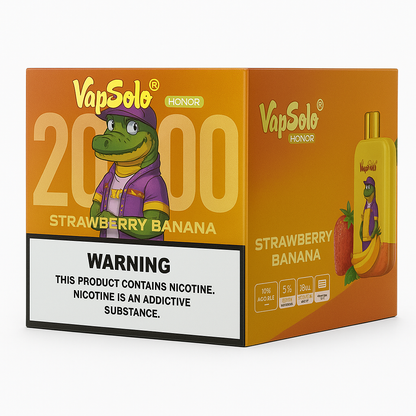 VapSolo Honor - Strawberry Banana 20K
