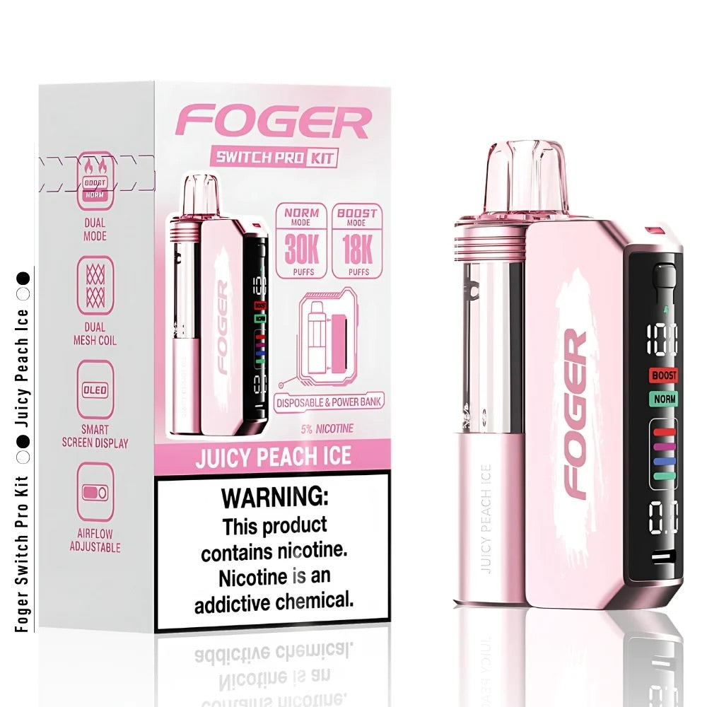 Foger Switch Pro Kit Juicy Peach Ice