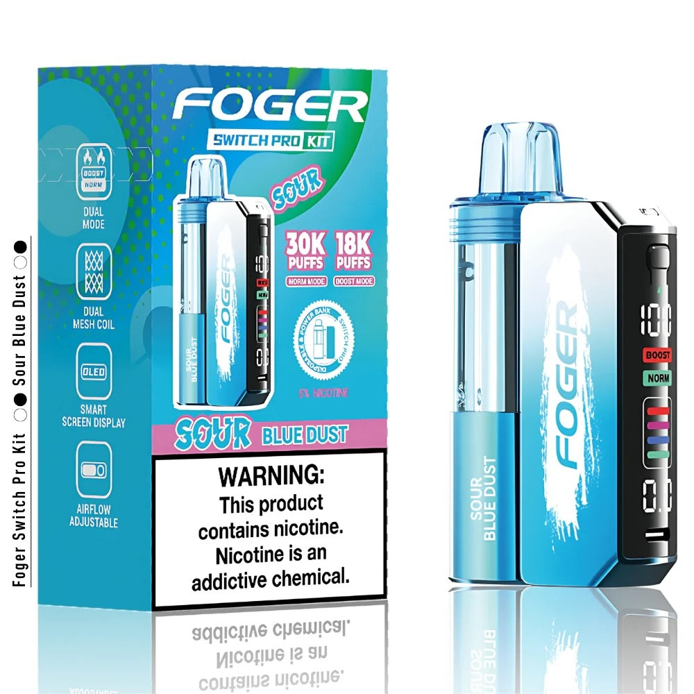 Foger Switch Pro Kit Sour Blue Dust