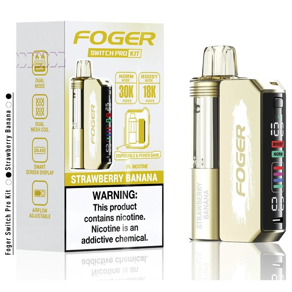 Foger Switch Pro Kit Strawberry Banana