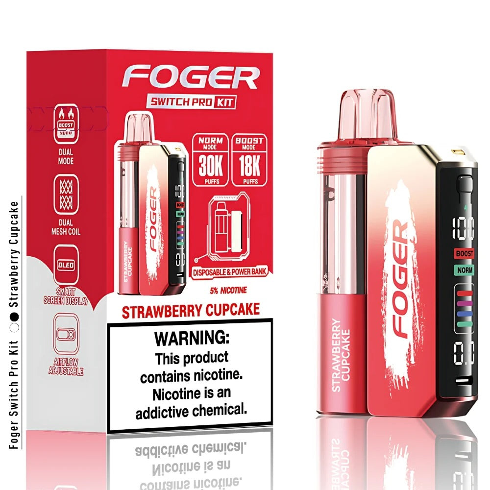 Foger Switch Pro Kit Strawberry Cupcake