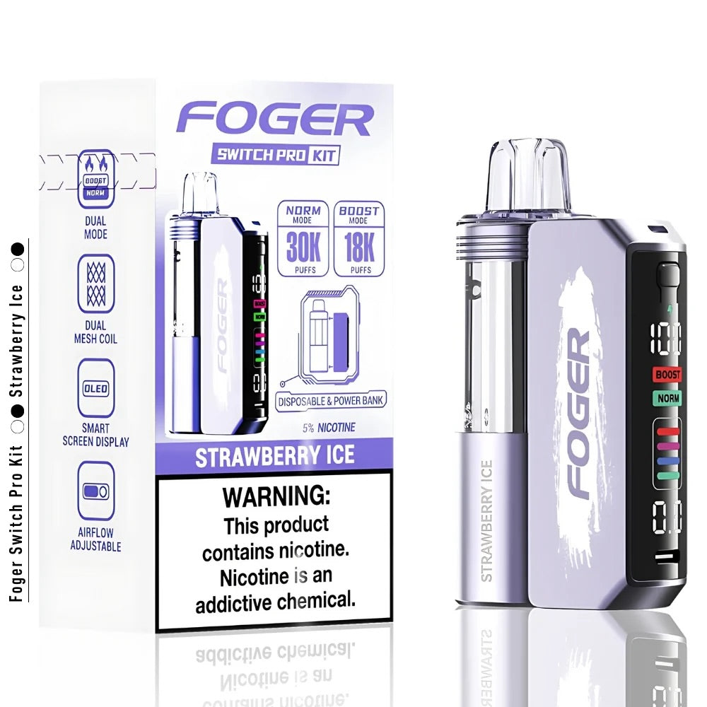 Foger Switch Pro Kit Strawberry Ice