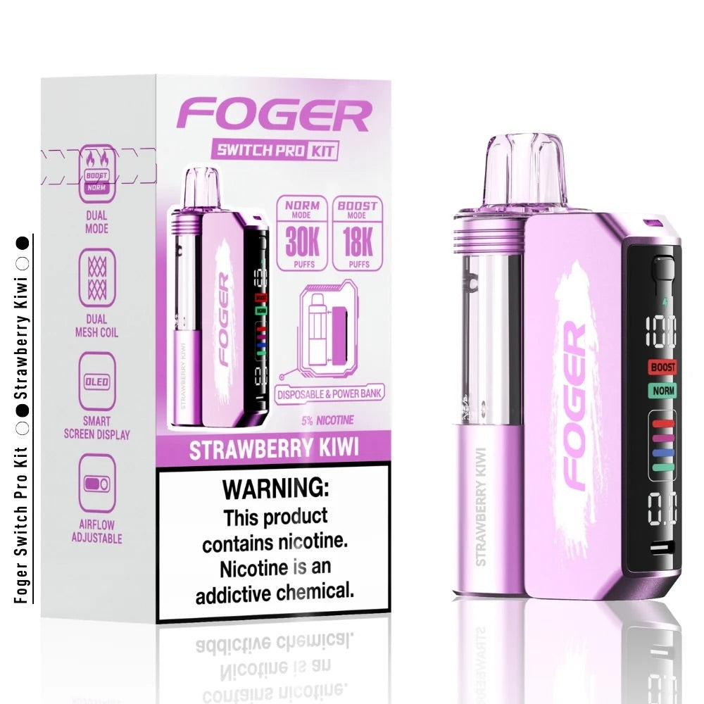 Foger Switch Pro Kit Strawberry Kiwi