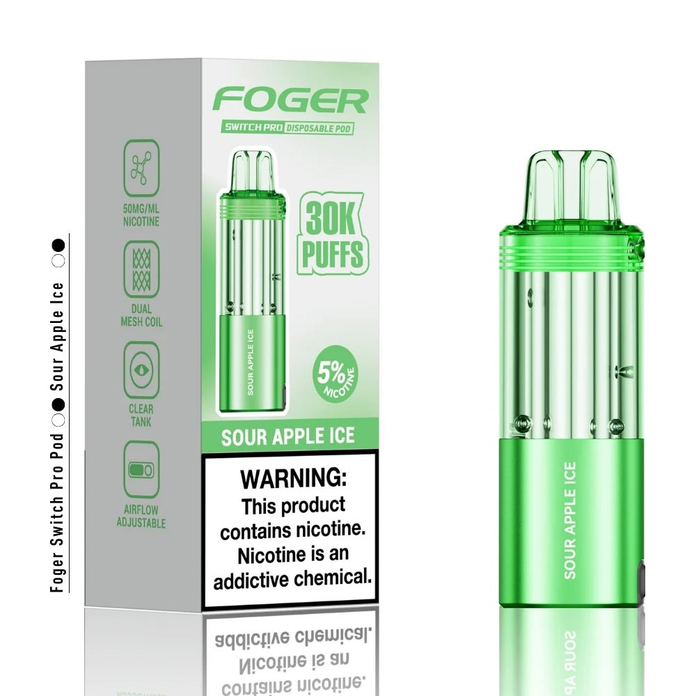 Foger Switch Pro Pod Sour Apple Ice