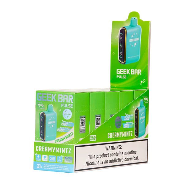 Geek Bar Pulse CreamyMintz 5-Pack
