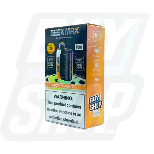 Geek Bar Pulse Max Juicy Peach Ice 30K 1-Pack