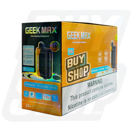 Geek Bar Pulse Max Orange Fcuking Fab 30K 5-Pack