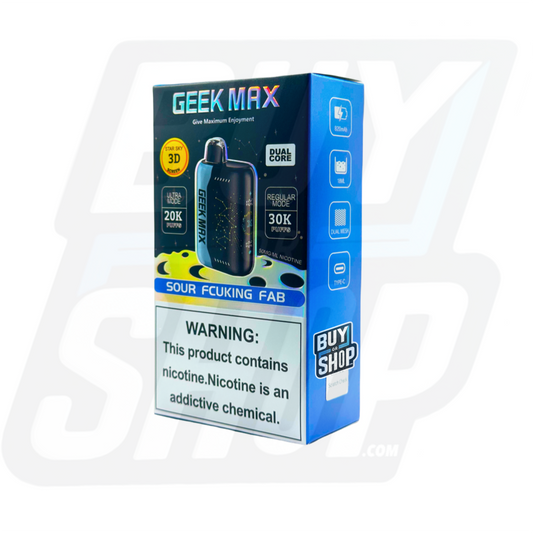 Geek Bar Pulse Max Sour Fcuking Fab 30K 1-Pack