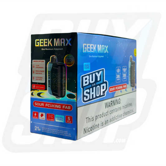 Geek Bar Pulse Max Sour Fcuking Fab 30K 5-Pack