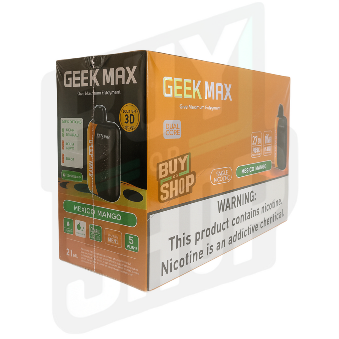 Geek Max Mexico Mango 30K 5-Pack