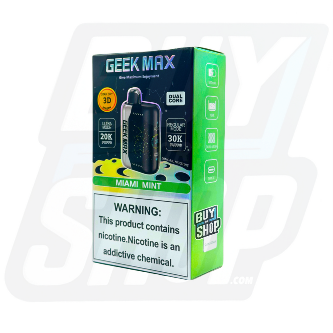 Geek Max Miami Mint 30K 1-Pack