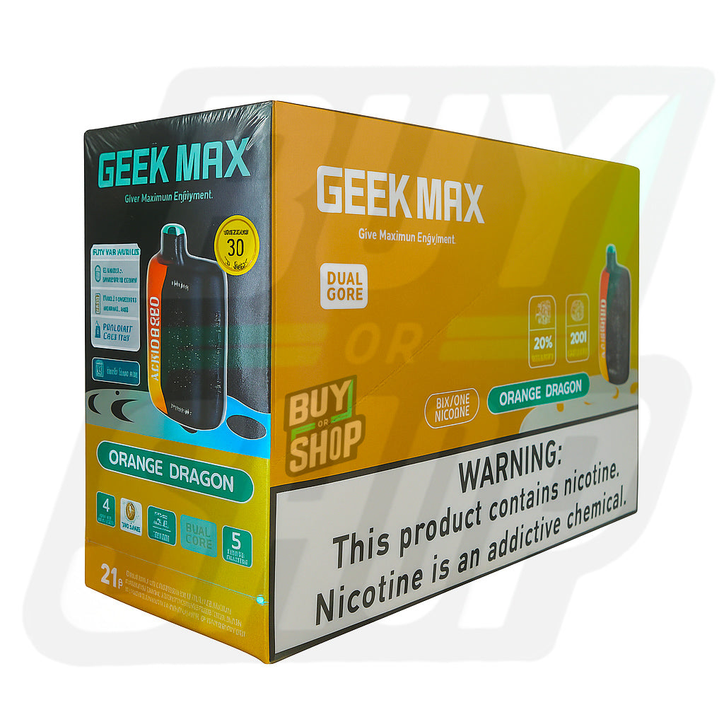 Geek Max Orange Dragon 30K 5-Pack